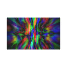 Abstract Smoke Art Photography Canvas Print