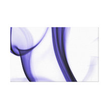 Abstract Smoke Art Photography Gallery Wrap Canvas