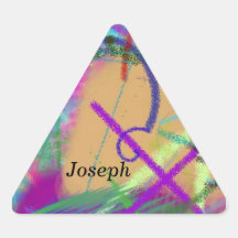 abstract sticker