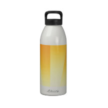 Abstract Sunrise Reusable Water Bottles