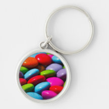 Abstract sweet art keychains