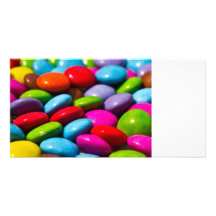 Abstract sweet art photo greeting card
