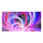 Abstract Swirls Photo Cards