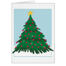 Abstract Tree 3 Card
