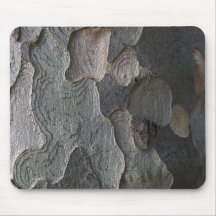 Abstract tree bark macro mousepad