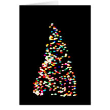 Abstract Tree Note Card