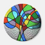 Abstract Tree of Life Magnet