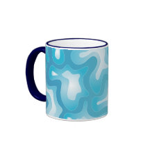 Abstract Watery Ripples Mug
