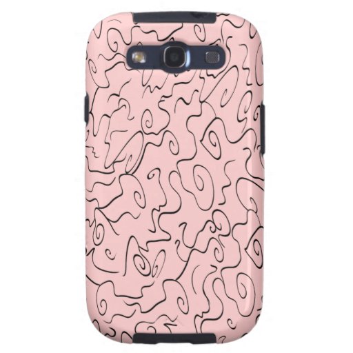 abstract waves Custom Samsung Galaxy Cases