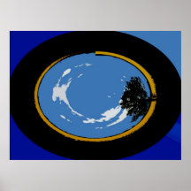 ABSTRACT WHEAT FIELD POSTERS