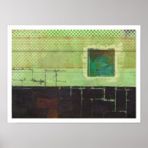 Abstract Window 1 Poster