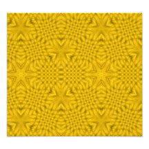 Abstract Yellow Pattern Photo Art