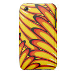 abstract yellow sunflowers iPhone 3G/3GS Case iPhone 3 Covers