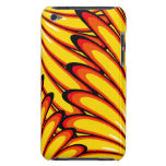 abstract yellow sunflowers iPod Touch Case-Mate