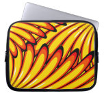 abstract yellow sunflowers laptop sleeve laptop sleeves