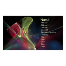 abstraction business card templates