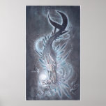 Abyssal Mermaid Poster