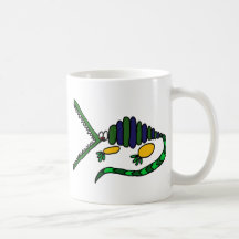 AC- Funky Crocodile Art Mug