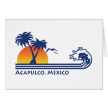 Acapulco Mexico Greeting Card