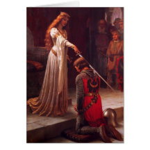 Accolade - The Knight Greeting Card