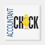 Accountant Chick Fridge Magnet