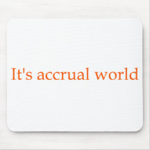 Accountant Mouse pad