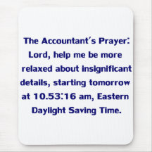 Accountant Mouse pad