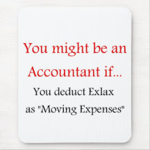 Accountant Mouse pad