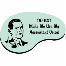 Accountant Voice Photo Cutout