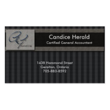 Accounting Business Card