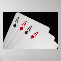 Aces Four of a Kind Poster