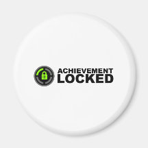 Achievement Locked Refrigerator Magnets