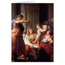 Achilles at the Court of Lycomedes Card