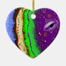 Acid Planet Christmas Tree Ornament