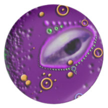Acid Planet Dinner Plates