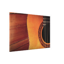 Acoustic Guitar Canvas Print