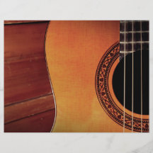 Acoustic Guitar Full Color Flyer