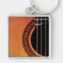 Acoustic Guitar Keychains