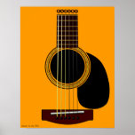 acoustic guitar Poster