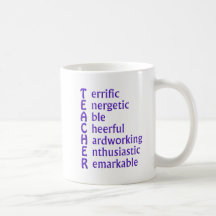 Acronym for Teachers Coffee Mug