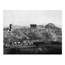 Acropolis ~ Acropolis of Athens Greece 1865 Post Cards