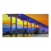 Across the Bay Custom Photo Card