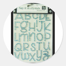 acrylic rhinestone sticker