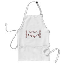 Action Absorbs Anxiety Apron