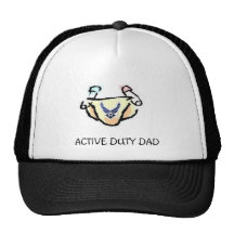 Active Duty Air Force Mesh Hats