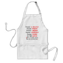 Activism: Don't just remember genocides... Aprons
