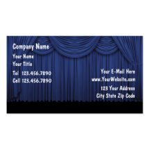 Actor Business Cards