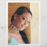 Actor/Model Headshot With Resume Attached Flyer Design