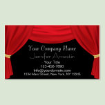 Actor or Actress business cards