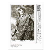 Actress Ellen Terry Postcard